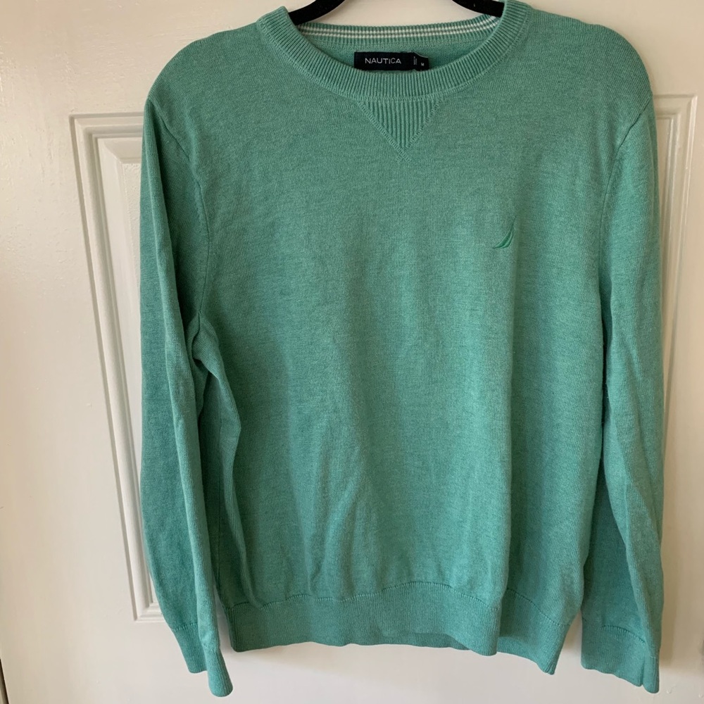 Nautica sweater light green